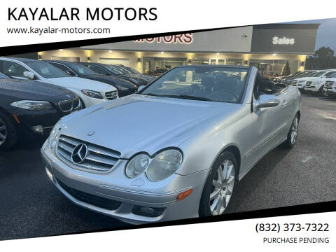 2007 Mercedes-Benz CLK for sale at KAYALAR MOTORS in Houston TX