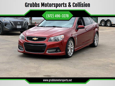 2015 Chevrolet SS for sale at Grubbs Motorsports & Collision in Garland TX