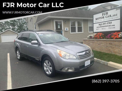 2010 Subaru Outback for sale at FJR Motor Car LLC in Mine Hill NJ