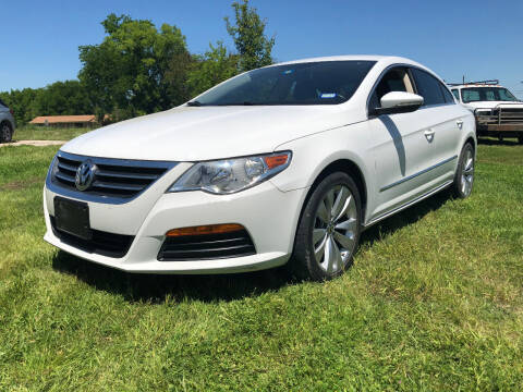 2012 Volkswagen CC for sale at MYERS AUTO GROUP in Sulphur Springs TX