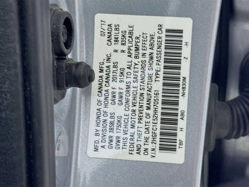2017 Honda Civic Si