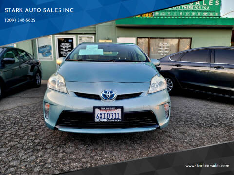 2013 Toyota Prius for sale at STARK AUTO SALES INC in Modesto CA