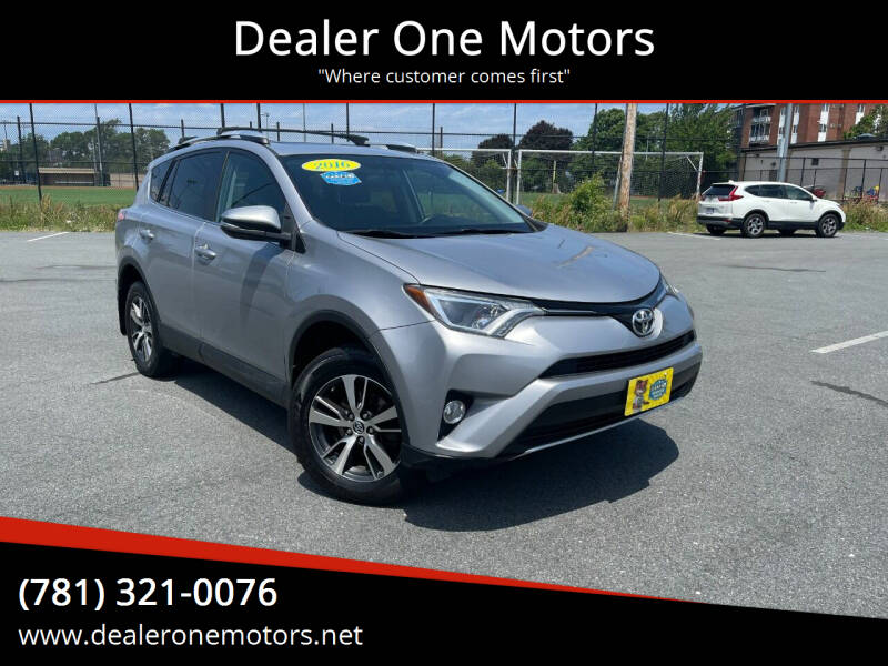 2016 Toyota RAV4 for sale at Dealer One Motors in Malden MA