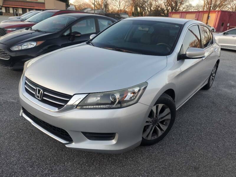2015 Honda Accord for sale at TRAIN AUTO SALES & RENTALS in Taylors SC