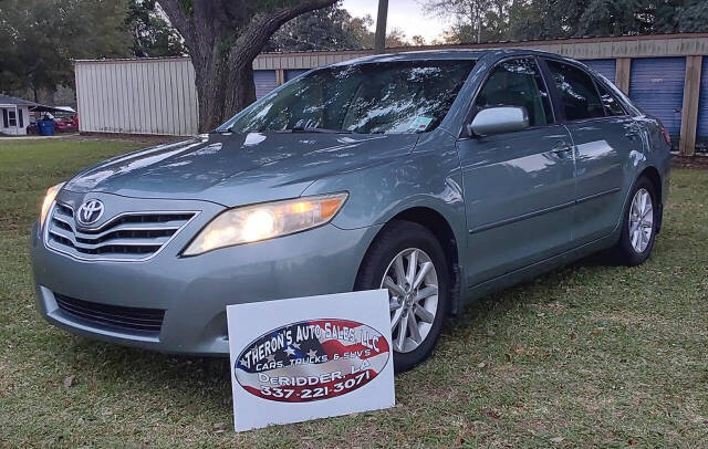 2011 Toyota Camry for sale at Theron's Auto Sales, LLC in Deridder, LA