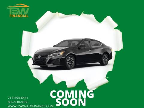 2023 Nissan Altima for sale at TSW Financial, LLC. in Houston TX