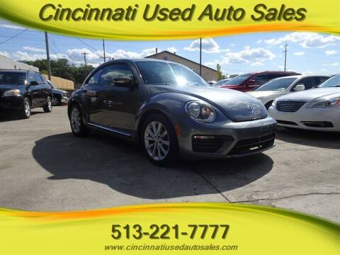 2018 Volkswagen Beetle for sale at Cincinnati Used Auto Sales in Cincinnati OH
