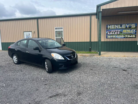 2014 Nissan Versa for sale at Steves Auto Sales in Steele MO