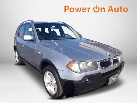 2004 BMW X3 for sale at Power On Auto LLC in Monroe NC