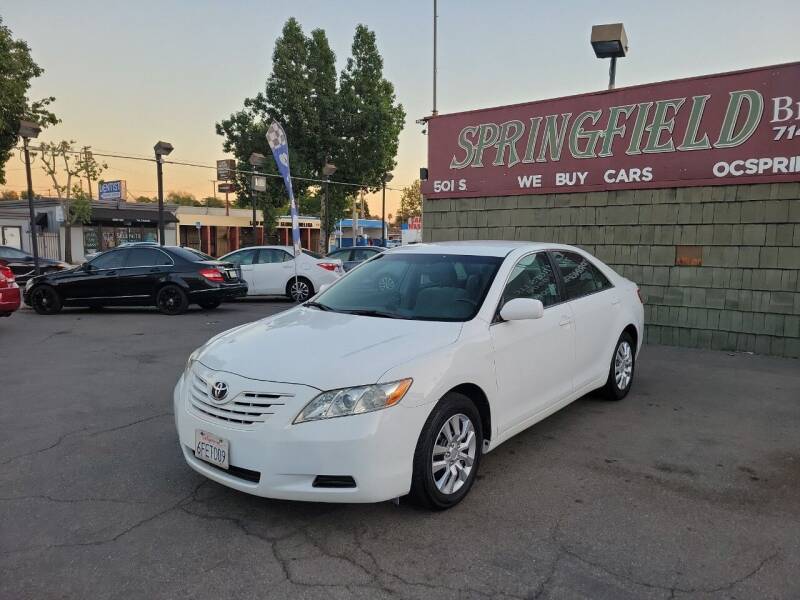 2009 Toyota Camry for sale at SPRINGFIELD BROTHERS LLC in Fullerton CA