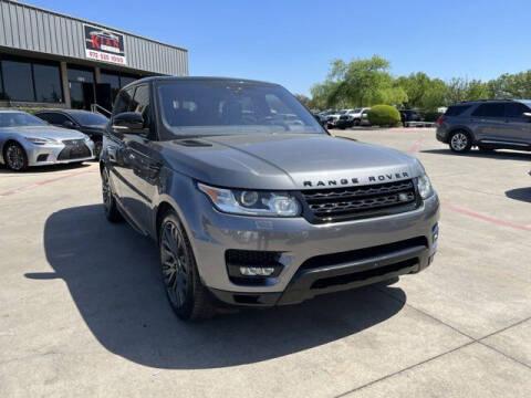 2017 Land Rover Range Rover Sport for sale at KIAN MOTORS INC in Plano TX