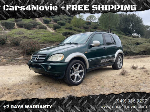 2000 Mercedes-Benz M-Class for sale at Cars4Movie +FREE SHIPPING in Brea CA