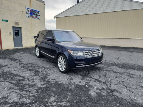 2017 Land Rover Range Rover for sale at J'S MAGIC MOTORS in Lebanon PA