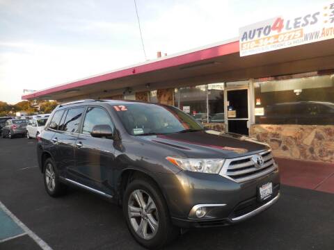 2012 Toyota Highlander for sale at Auto 4 Less in Fremont CA