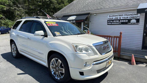 2012 GMC Acadia for sale at Clear Auto Sales in Dartmouth MA