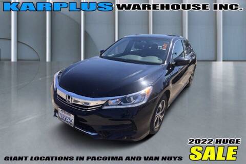 2016 Honda Accord for sale at Karplus Warehouse in Pacoima CA