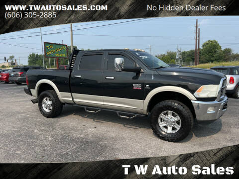 2011 RAM 2500 for sale at T W Auto Sales in Science Hill KY