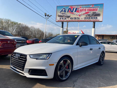 2018 Audi S4 for sale at ANF AUTO FINANCE in Houston TX