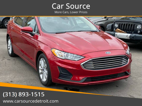 2020 Ford Fusion for sale at Car Source in Detroit MI