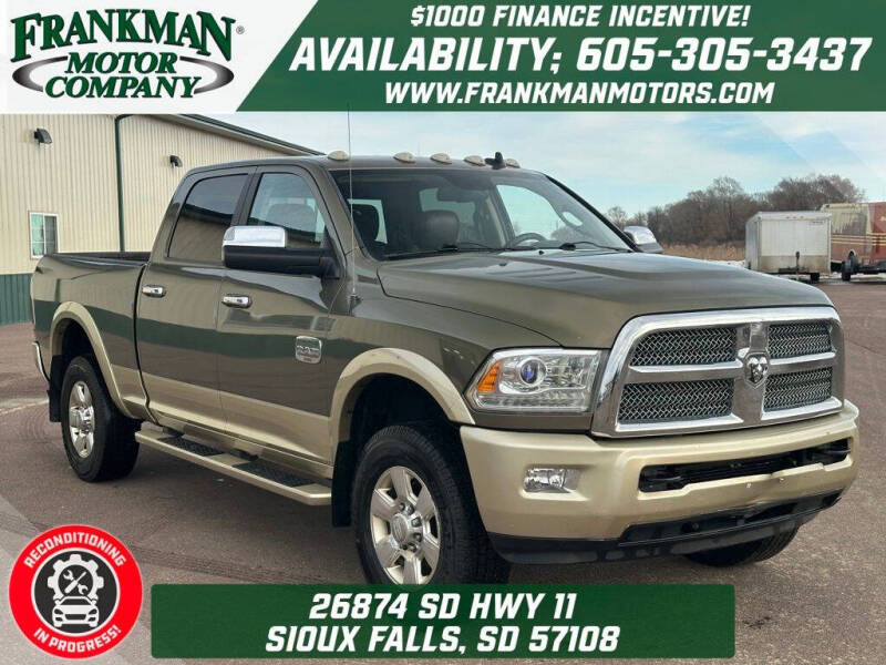 2015 RAM 3500 Laramie Longhorn