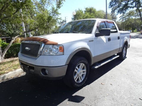 2006 Ford F-150 for sale at DONNY MILLS AUTO SALES in Largo FL