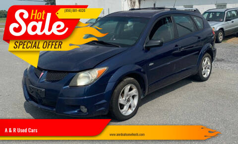 2003 Pontiac Vibe for sale at A & R Used Cars in Clayton NJ