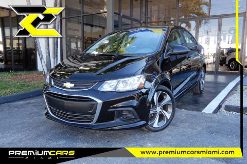 2019 Chevrolet Sonic for sale at Premium Cars of Miami in Miami FL
