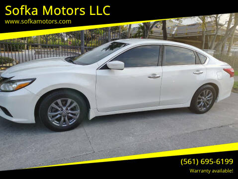 2017 Nissan Altima for sale at Sofka Motors LLC in Pompano Beach FL