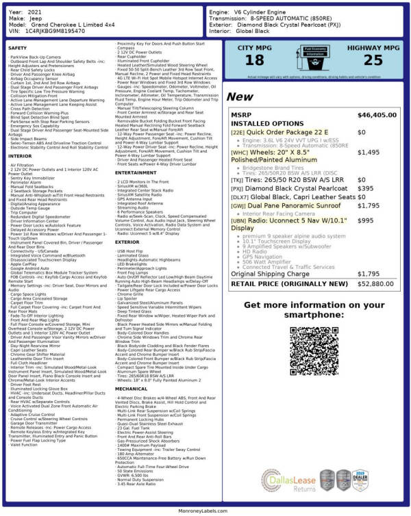 2021 Jeep Grand Cherokee L Limited