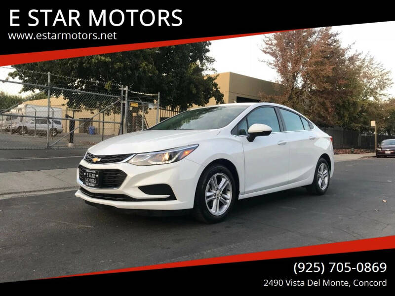 2017 Chevrolet Cruze for sale at E STAR MOTORS in Concord CA