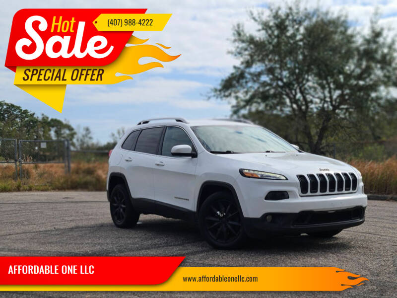 2016 Jeep Cherokee for sale at AFFORDABLE ONE LLC in Orlando FL