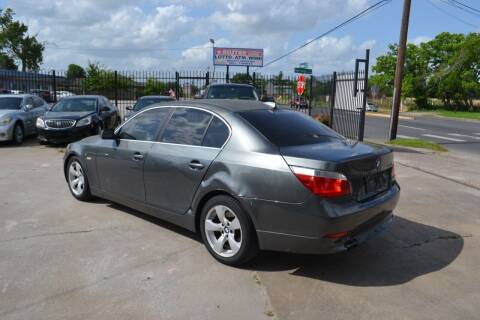2007 BMW 5 Series for sale at Preferable Auto LLC in Houston TX