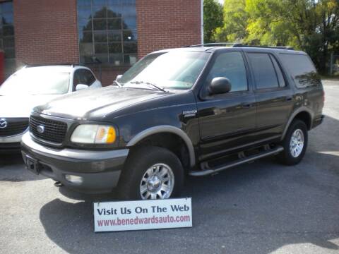 2002 Ford Expedition for sale at Ben Edwards Auto in Waynesboro VA