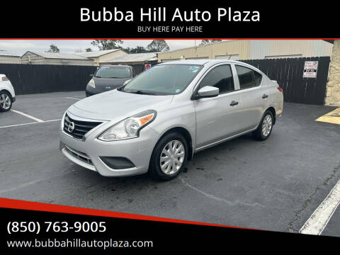 2016 Nissan Versa for sale at Bubba Hill Auto Plaza in Panama City FL