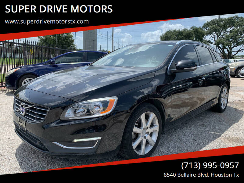 2016 Volvo V60 for sale at SUPER DRIVE MOTORS in Houston TX
