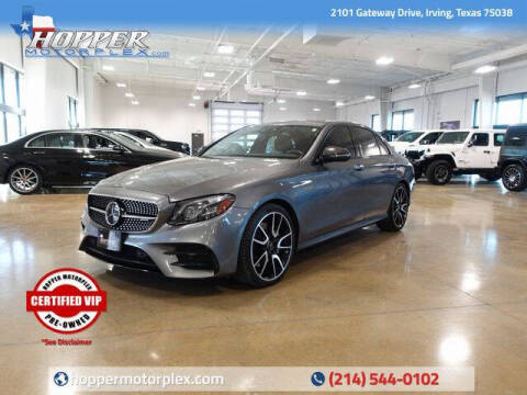 2017 Mercedes-Benz E-Class for sale at HOPPER MOTORPLEX in Irving TX