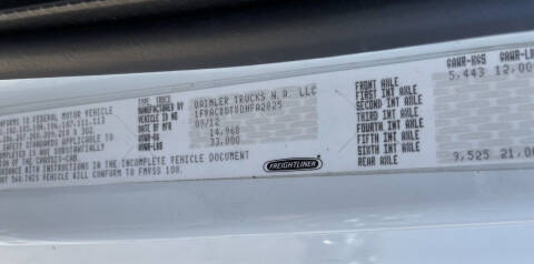 2013 Freightliner Business class M2