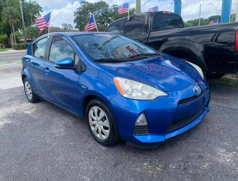 2012 Toyota Prius c for sale at AUTO PROVIDER in Fort Lauderdale FL