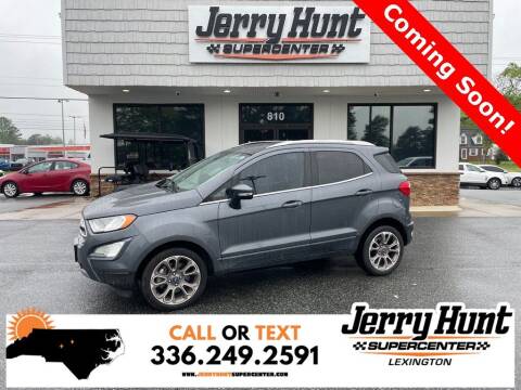 2020 Ford EcoSport for sale at Jerry Hunt Supercenter in Lexington NC