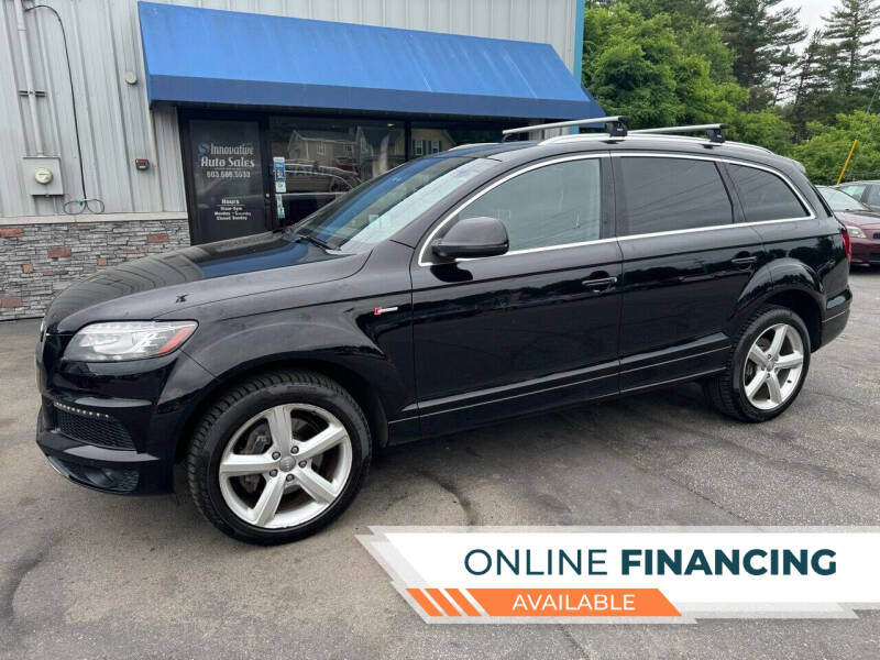 2015 Audi Q7 for sale at Innovative Auto Sales in Hooksett NH