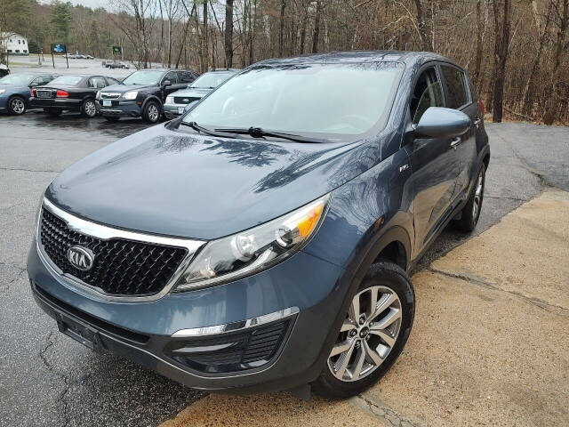 2015 Kia Sportage for sale at Strong Auto Services LLC in Chichester, NH