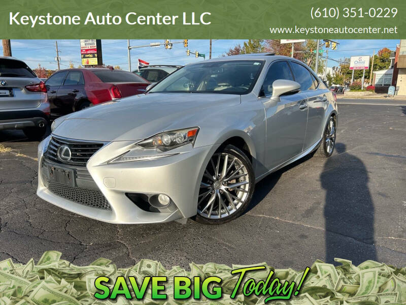 2014 Lexus IS 250 for sale at Keystone Auto Center LLC in Allentown PA