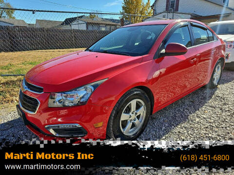 2016 Chevrolet Cruze Limited for sale at Marti Motors Inc in Madison IL