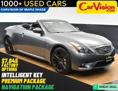 2014 Infiniti Q60 Convertible for sale at Car Vision of Trooper in Norristown PA