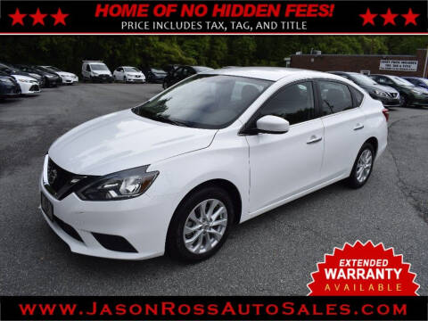 2019 Nissan Sentra for sale at Jason Ross Auto Sales in Burlington NC