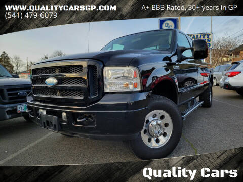 2006 Ford F-250 Super Duty for sale at Quality Cars in Grants Pass OR