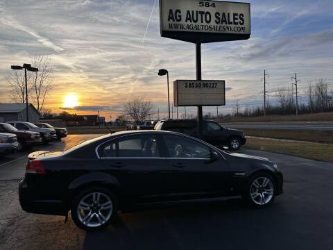 2009 Pontiac G8 for sale at AG Auto Sales in Ontario NY