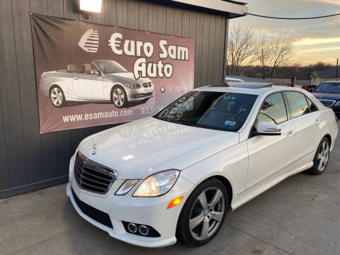 2010 Mercedes-Benz E-Class for sale at Euro Sam Auto in Overland Park KS