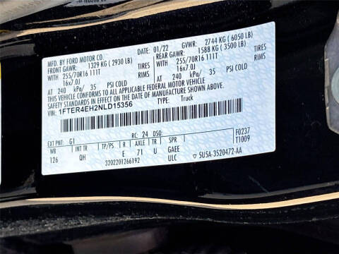 2022 Ford Ranger