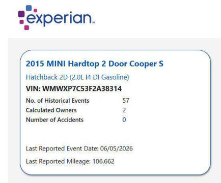 2015 MINI Hardtop 2 Door Cooper S
